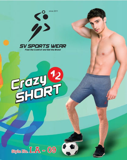 IA-09 Crazy 1/2 Short (Athleisure)